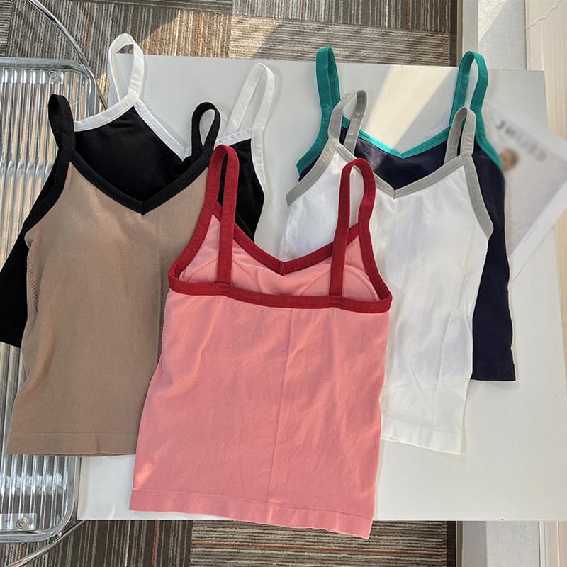 Women's Vest Sling Slim Fit Versatile Including Chest Pad