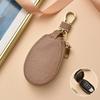 Zipper Closure Car Key Bag Luxury Mini Storage Bag Portable Keychain Holder  Daily Use