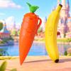 Диктофон-ручка в форме морковки с записью 60 секунд. Милая шариковая ручка для студентов, учителей. Забавный подарок для класса, офиса.