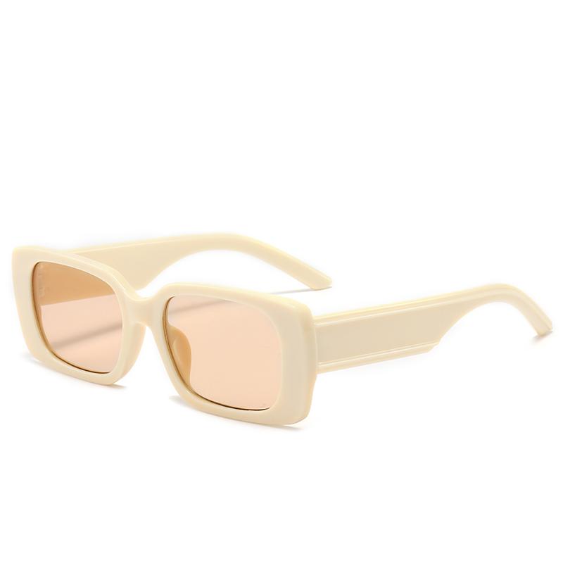 High Street Style Thick Frame Square Sunglasses Hd UV400 Protection Sun Glasses Unisex Fashionable Sunglasses 5224