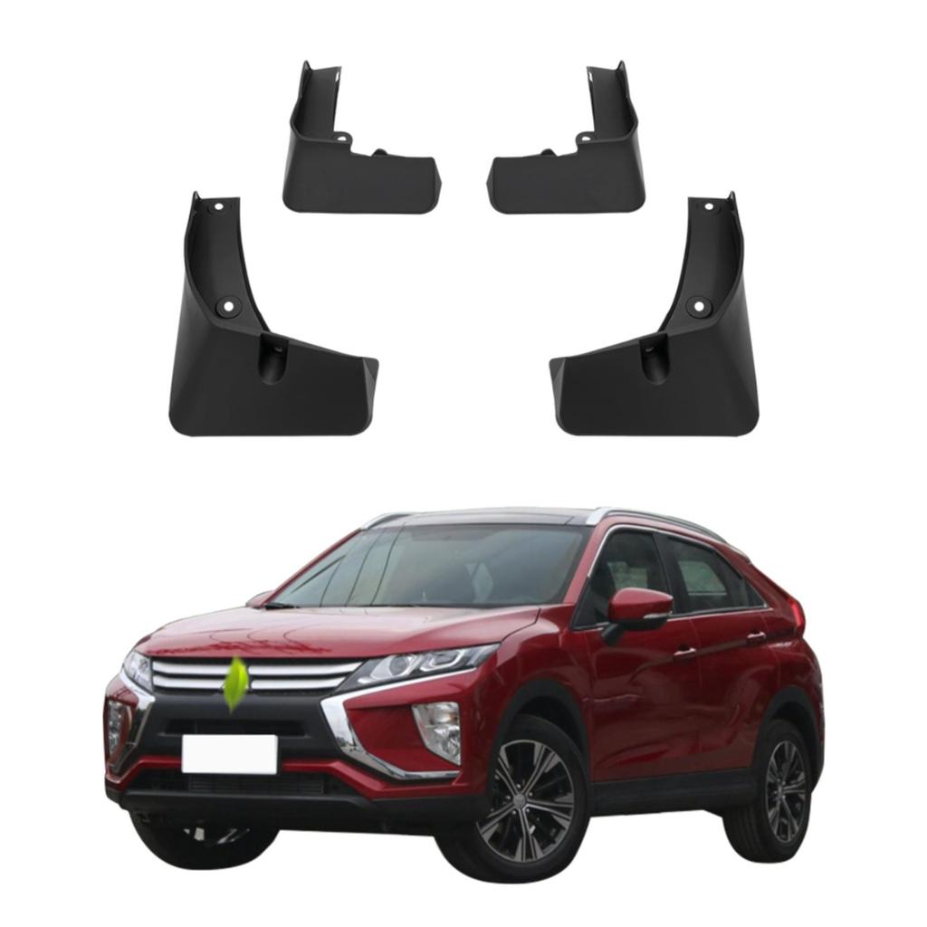 4PCS Car Mud Flaps Splash Guards Mudguards Car Mud Flaps Compatible with Mitsubishi Eclipse Cross 2018 -on