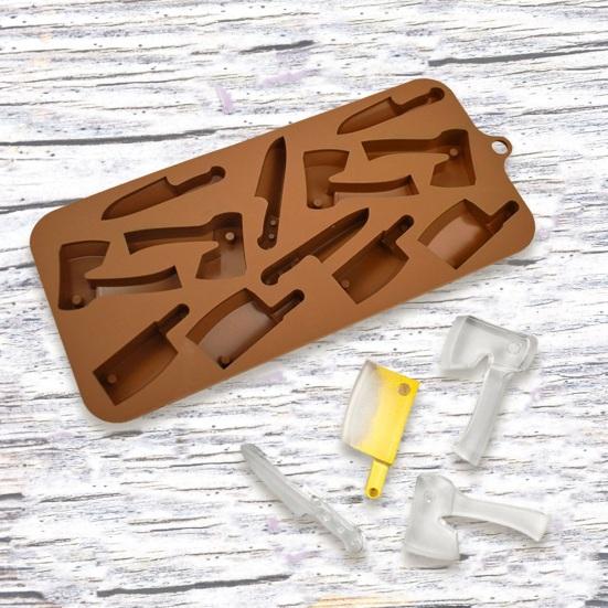 Форма для выпечки десерта Yousheng, пищевая термостойкая силиконовая форма для Хэллоуина, тыквы, призрака, форма для шоколадных конфет, печенья