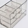 Drawer Storage Box Large Capacity Storage Rack Transparent Commodity Shelf  Stationery