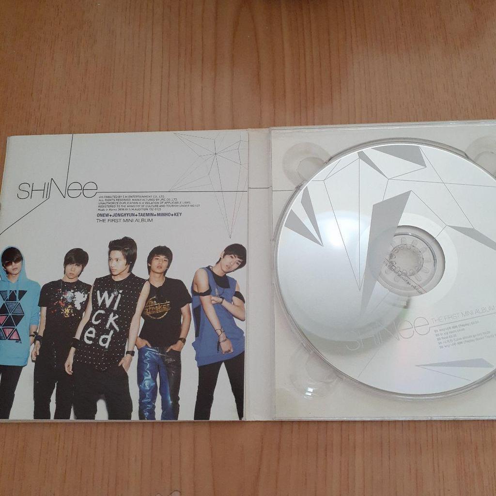 [USED] SHINee THE FIRST MINI ALBUM Unplayed