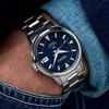Seiko Коллекция Prospe Механический механизм Браслет из нержавеющей стали Часы Мужские Часы Синий циферблат SPB249J1