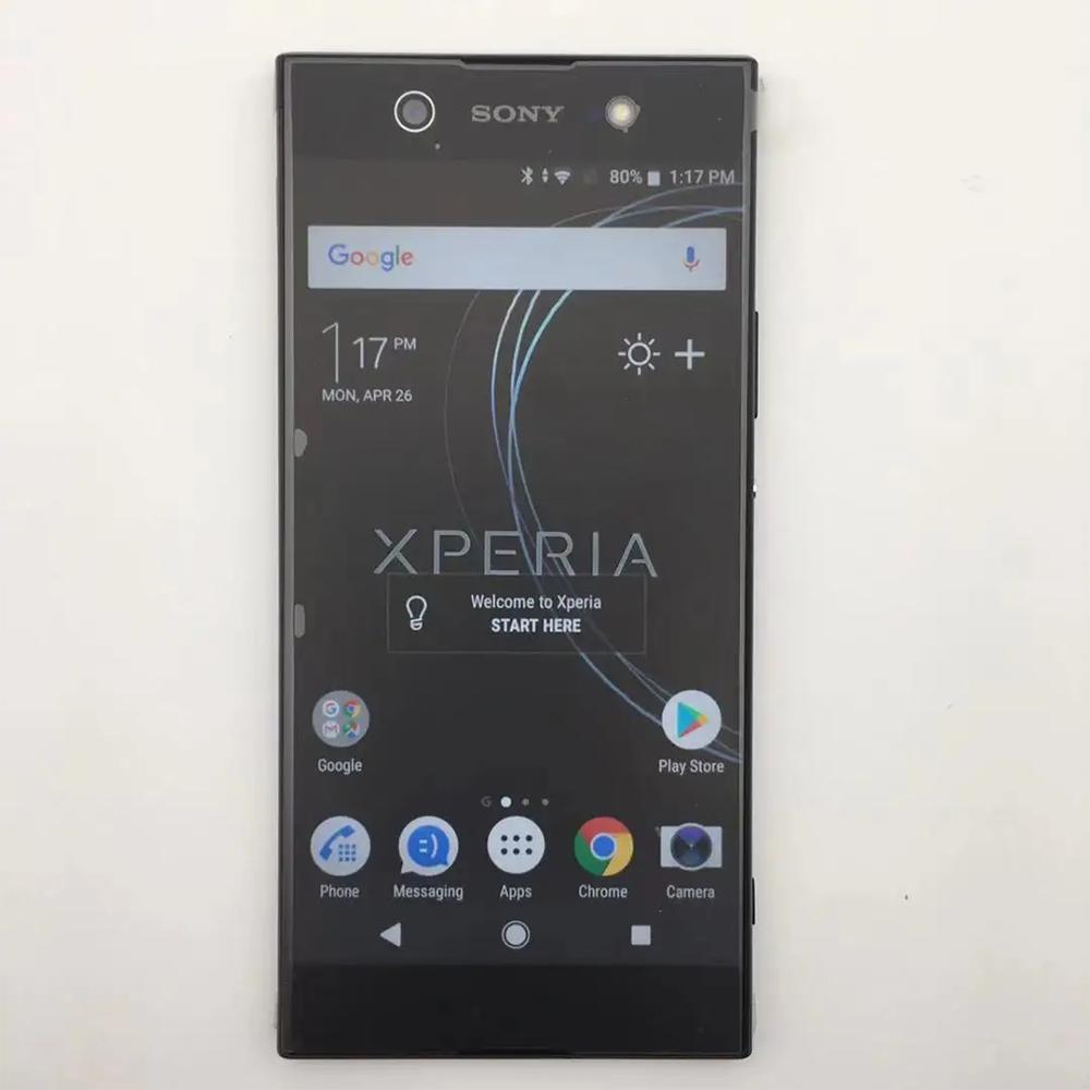 Восстановленный оригинальный мобильный телефон Sony Xperia XA1 Ultra G3221 с одной SIM-картой/G3212 G3226 с двумя SIM-картами, 4 ГБ ОЗУ 32 ГБ ПЗУ