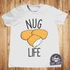 Детская футболка Nug Life, Смешная футболка с куриным наггетсом