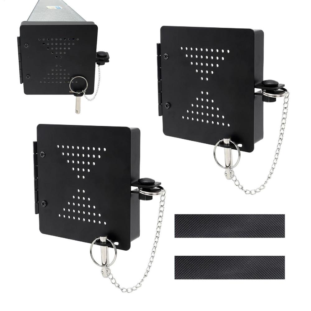 RV Bumper Caps 4 Inch Sewer Hose End Caps Aluminum Protective Covers Wear-Resistant Protective Plug Replacement Parts For 4-Inch