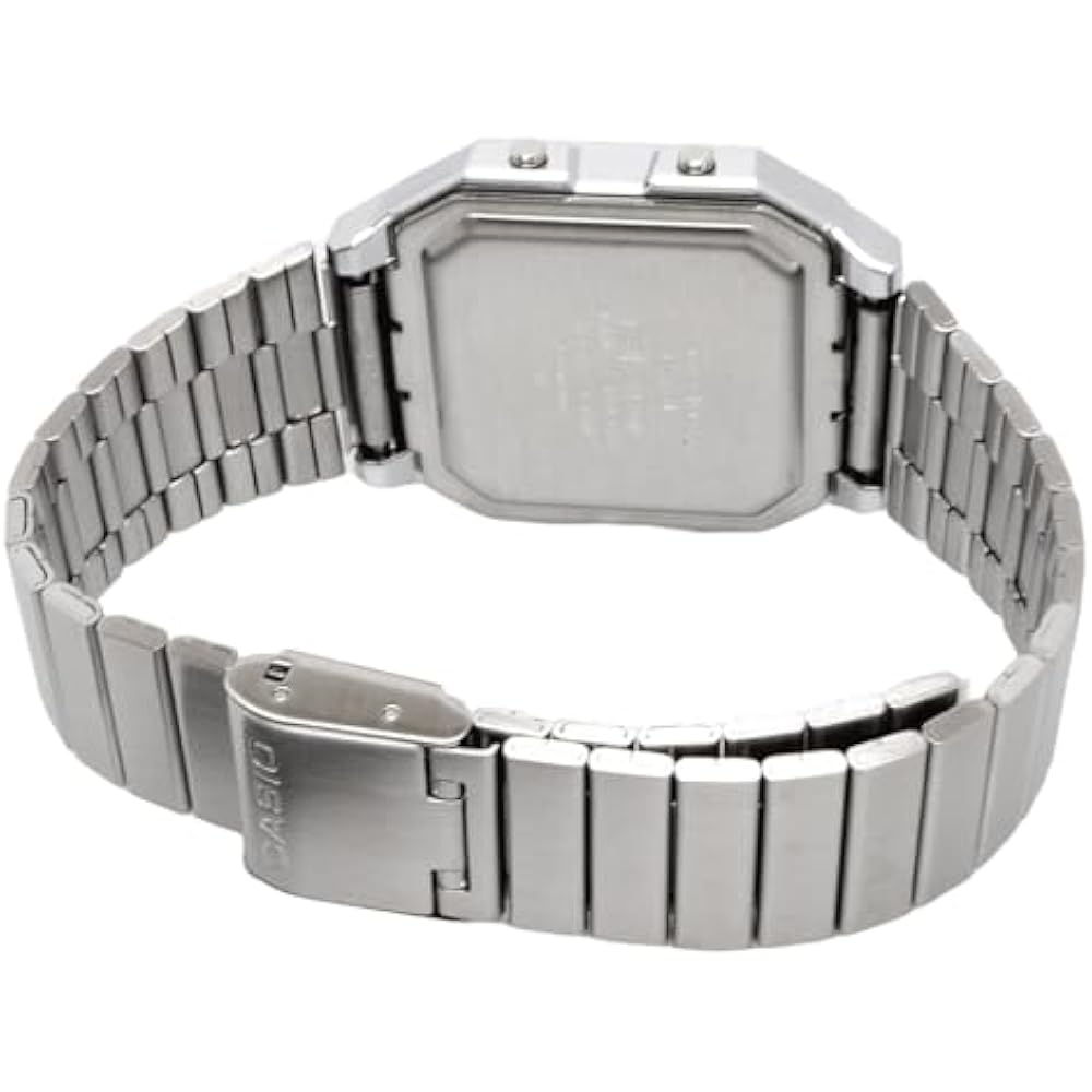 Casio CASIO Стандартные цифровые наручные часы с аналоговым дисплеем Серия Vintage A130WE-7A Унисекс Сре...