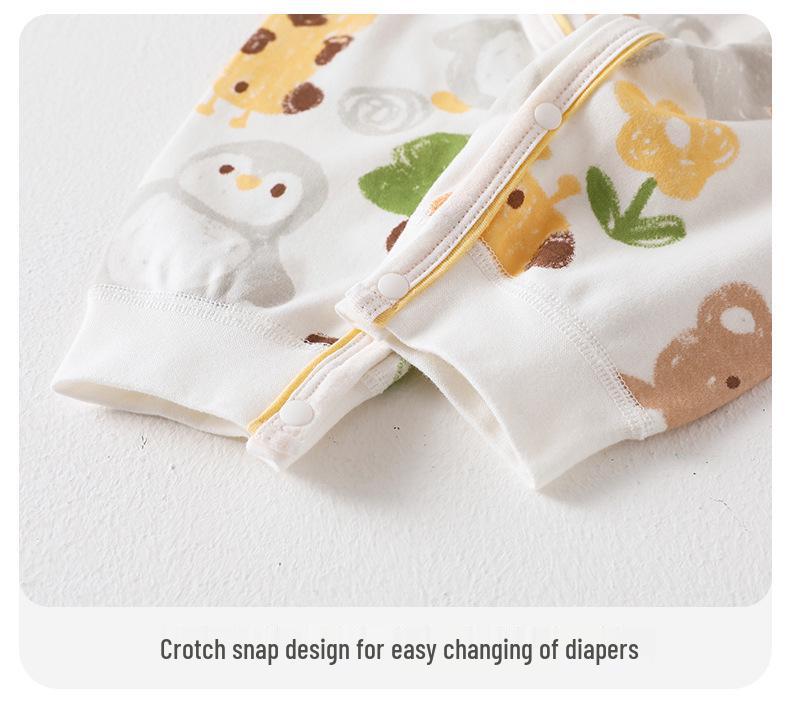 Детский боди из чистого хлопка - Монашеский комбинезон для новорожденных на все сезоны (0-3 месяца)