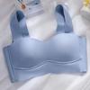Женский бесшовный бюстгальтер с защитой от провисания и поддержкой, сексуальный бюстгальтер с эффектом пуш-ап, широкий плечевой ремень, беспроводное нижнее белье