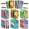 6 Sheets/Pack Personalized Diy Racing Accessories Puzzle Sticker Children'S Creative Puzzle Puzzle Sticker