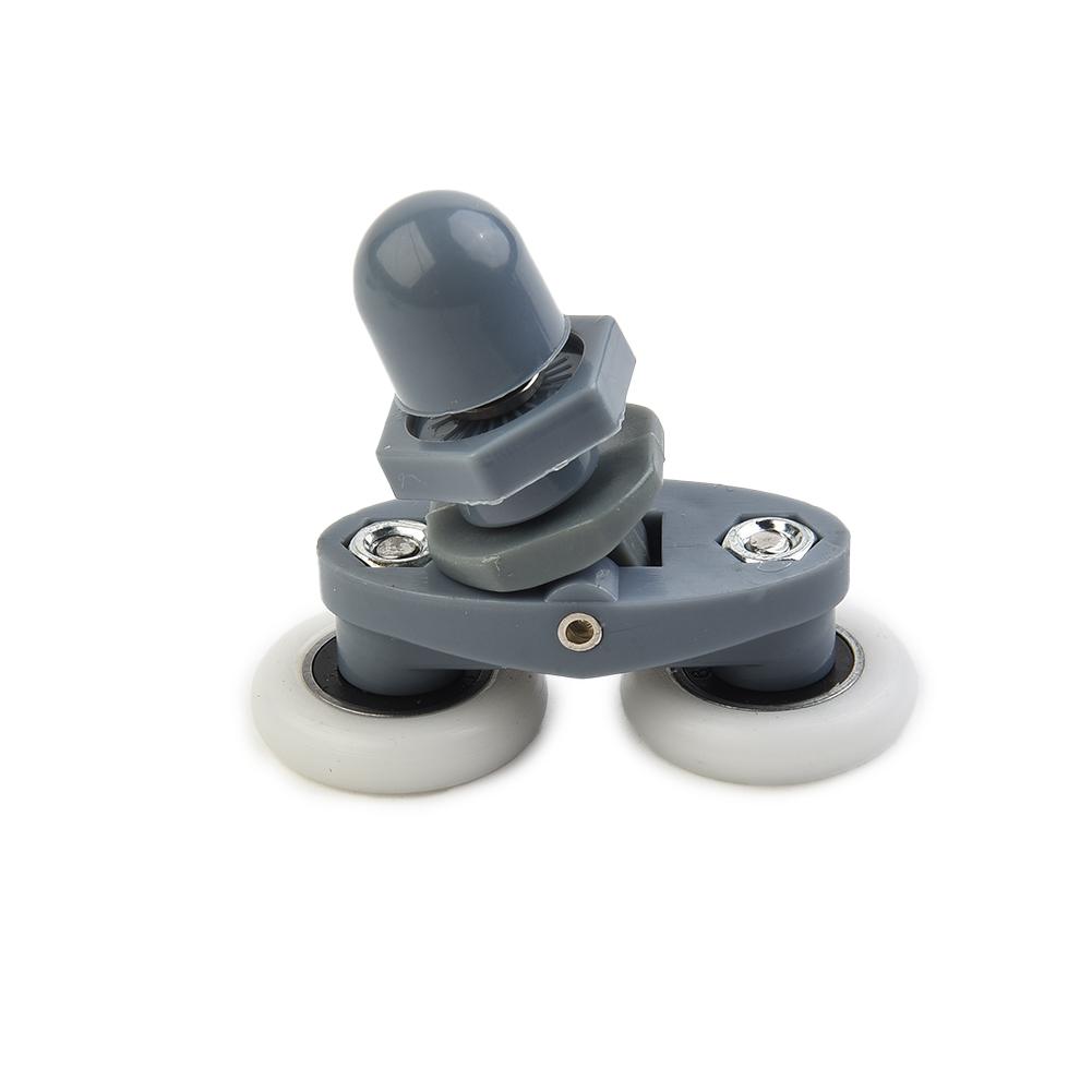 Новейшие ролики для ванной, колеса для душа, роликовые колеса, ползунки 19/23/25/27 мм диаметром, двойные нижние для душевой двери