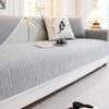 2025 New Modern Simple Solid Color Sofa Cover Soft Plush Four Seasons Universal Non-slip Armrests Backrest Cover for Home Decor