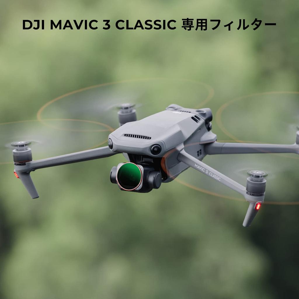 Концептуальный фильтр для DJI MAVIC 3 classic Фильтр переменной нейтральной плотности AGC Оптическое стекло 28-слойное нанопокрытие Водоотталкивающее и устойчивое к пятнам K&F ND2-32