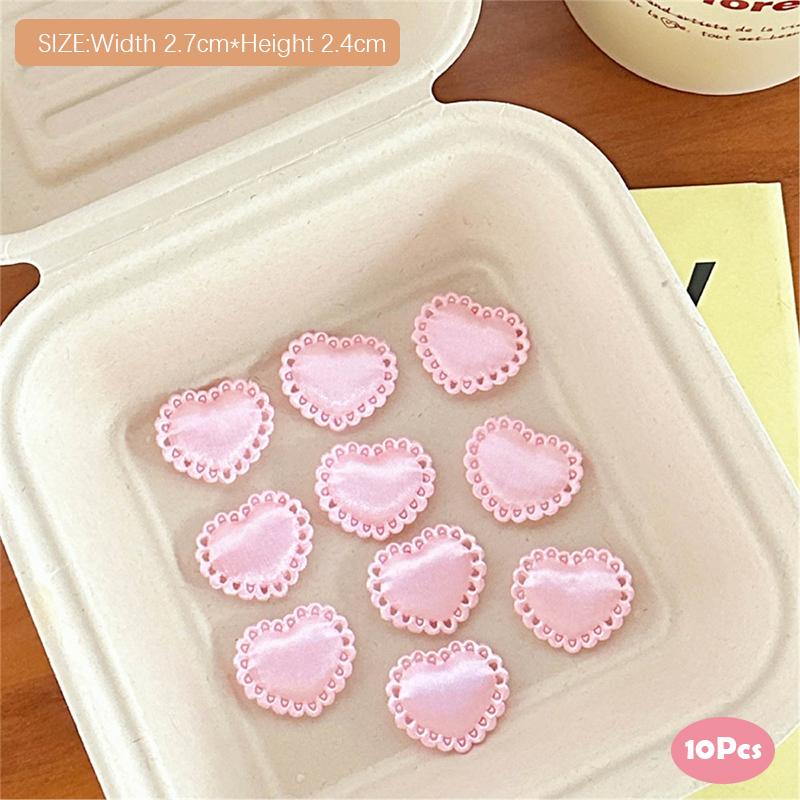 10 шт. милые мультяшные крылья бант звезда крышка карты украшения милые самодельные заколки для волос аксессуары подарок самодельные швейные материалы