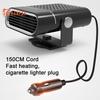 Portable Car Heater 12V: Fast Heating Cooling Fan, 360-degree Rotatable, Multi-Level Adjustment, Car Defogger