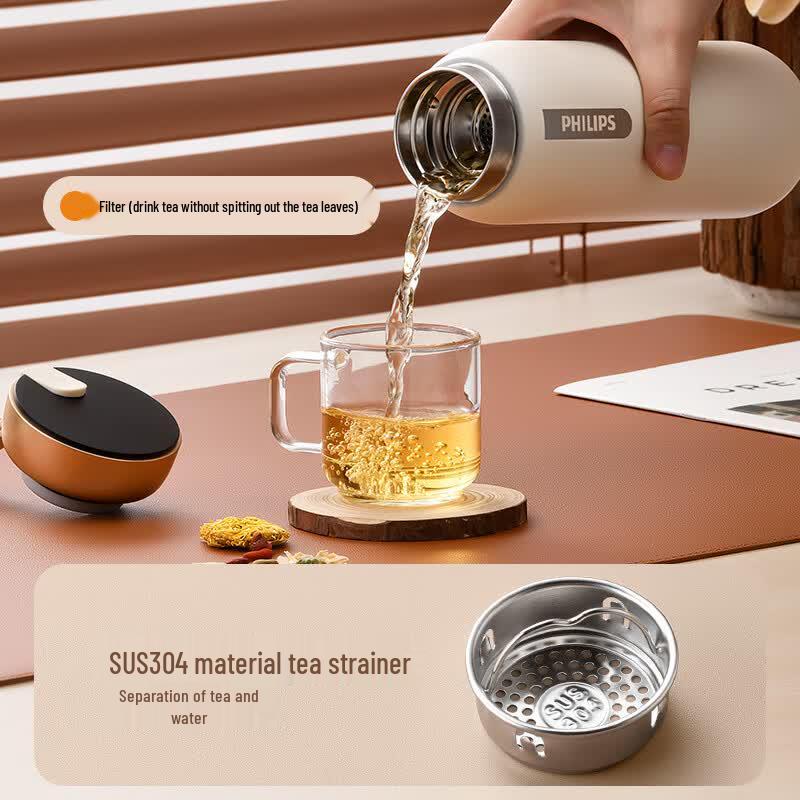 Philips 316 Stainless Steel Smart Temperature Display Vacuum Flask