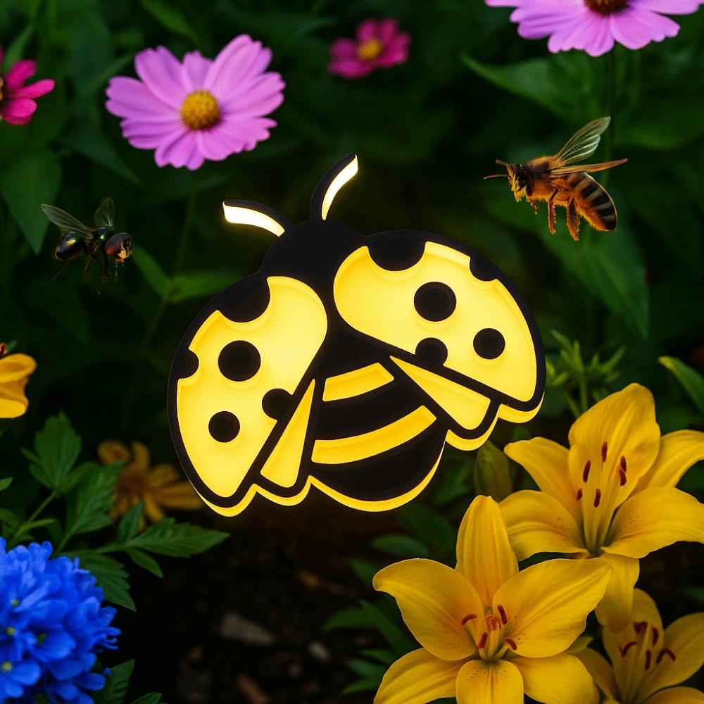 Plastic Insect Waterer Decorative Bees Water Feeder Creative Insect Water Station Yard Decor