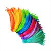 30-35Cm Decolorized Cock Tail Feathers Costume Show Decorative Accessories Headdress Material Decorative Feathers Diy