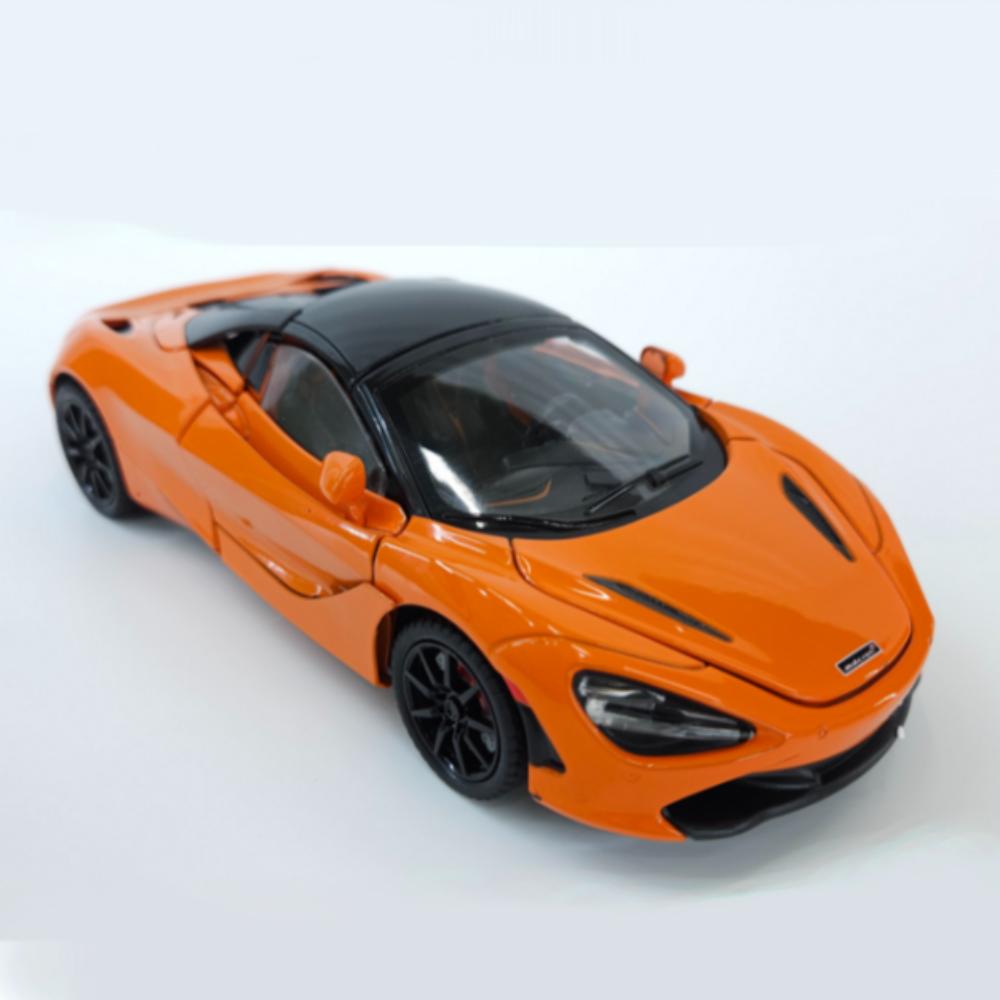 Спортивный автомобиль McLaren 720S в кузове кабриолет Модель 1:24 литых, Игрушка