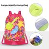 Складная сумка для хранения большой вместимости, пляжная сумка, прозрачный сетчатый дизайн, легкий рюкзак для плавания, органайзер для пляжных игрушек