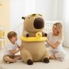 Large Plush Toy Pillow Capybara with Duck 100cm