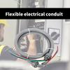 4FT Flexible Electrical Conduit 10 Gauge Wire with Ground Nonmetallic Liquid Tight Whip Assembly Easy To Install