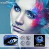 Eyeshare Косплей Фиолетовый Цвет Контактные Линзы для Глаз Синие Линзы Colorcon Аниме Coser Линзы Макияж Глаз Pupilentes