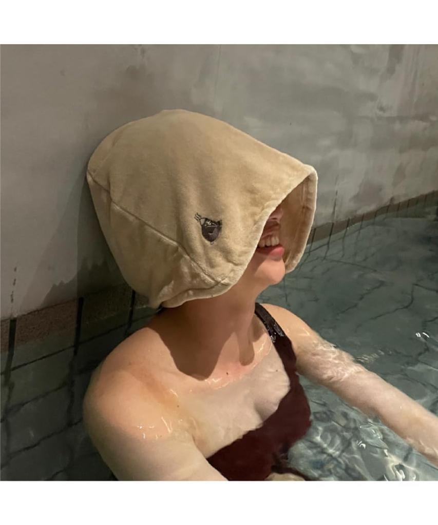 Relax Meditation Sauna Hat In Sauna Black (Made Imabari)