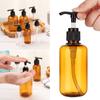1pc Useful Plastic Shampoo Shower Gel Liquid Shower Gel  Bottles Bottling Pump Container