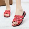Slippers Women Summer Outer Soft Bottom Fashion All-match Home Thick Bottom Anti-slip Bath Middle-aged Ladies Sandals