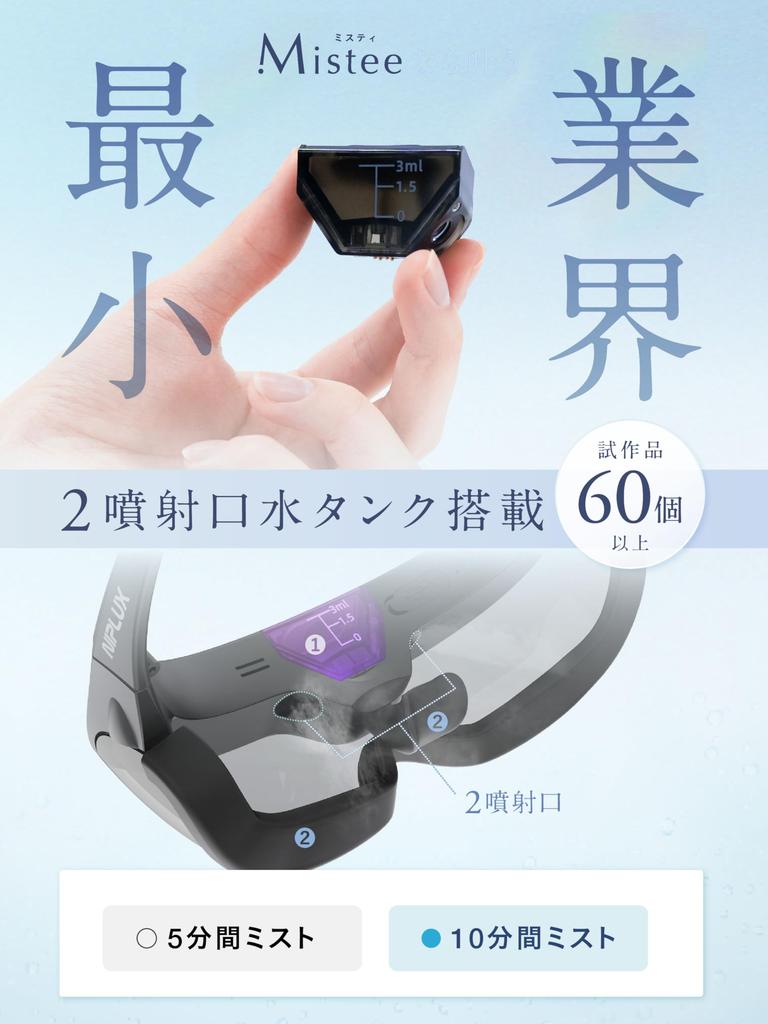 NIPLUX Mistee Eye Care Eye Dry Eye Fatigue Pollen Eye Eye New Gift Увлажнитель, паровой увлажнитель, увлажняющий крем, для глаз, облегчение симптомов, профилактика.