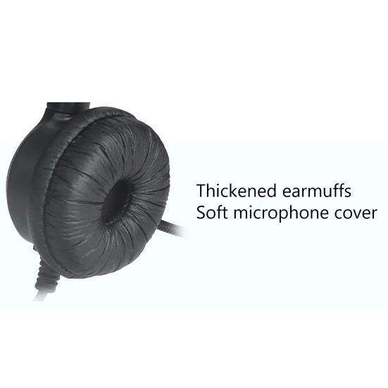 H300D Телефонная гарнитура с шумоподавлением без потерь, дышащая, 3,5 мм, RJ9, для связи в колл-центре, бинауральные наушники для водителя грузовика, офиса