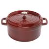 Staub Круглая кокотница Pico Cocotte Round 24 см1102487 Витамин Гренадин Красный Продукт