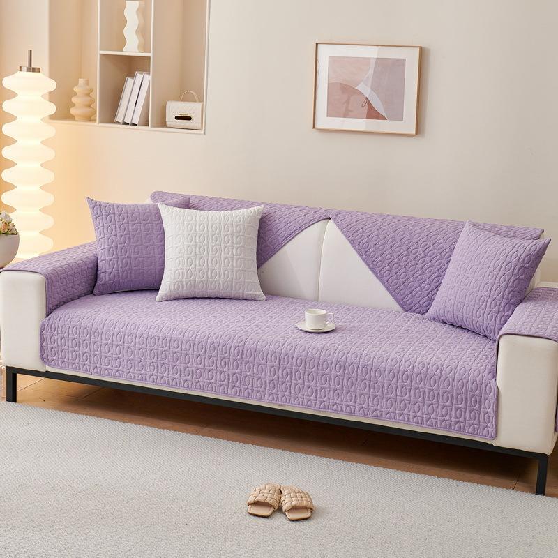Корейский стиль, свежий, всесезонный, однотонный, хлопковый диван, подушка, нескользящая, хлопковый диван, полотенце