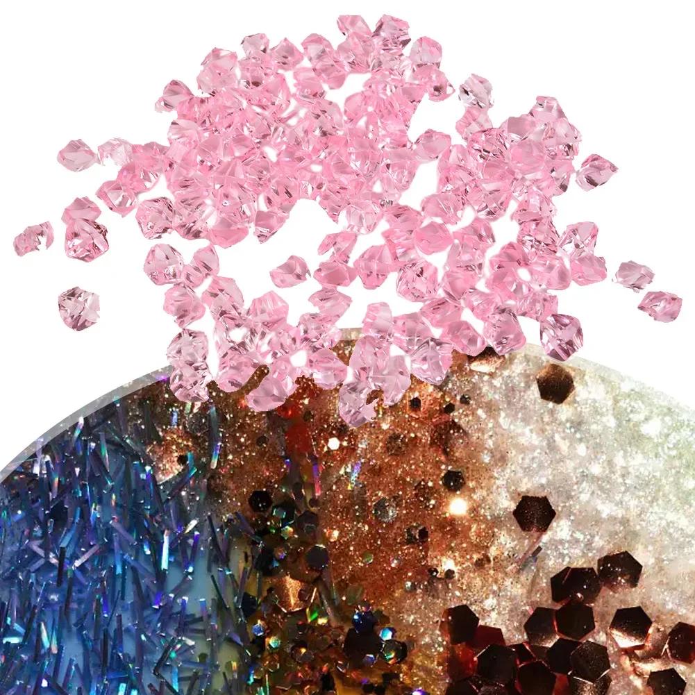 200 шт. Украшения на Хэллоуин Кристаллы Домашний Декор Акриловые Товары для Колдовства Кристалл Драгоценный Камень Драгоценный Камень Аквариум Красочные Камни