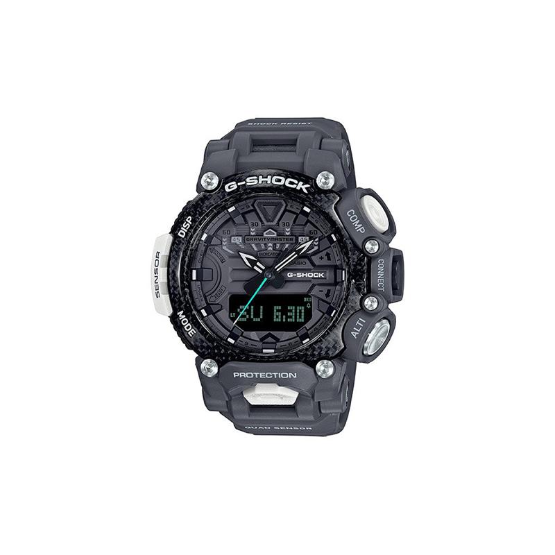 Casio G-SHOCKGRAVITYMASTER Истребитель-невидимка Водонепроницаемость 200 метров Подключение по Bluetooth Многофункциональные Спортивные Кварцевый механизм GR-B200RAF-8A-person