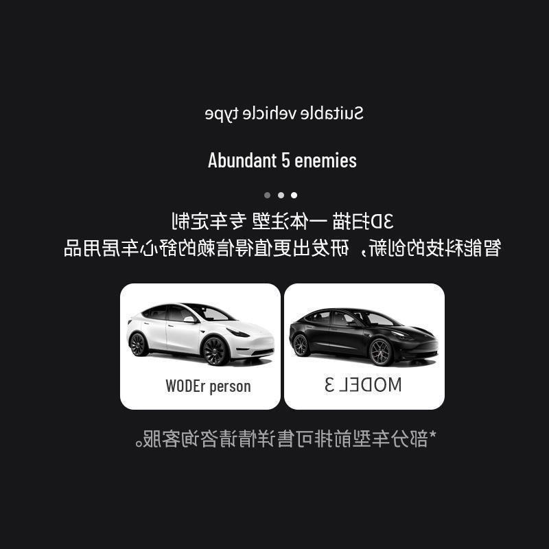 Применимые коврики TPE для Tesla Model 3 и Model Y - Полный охват, автомобильные аксессуары