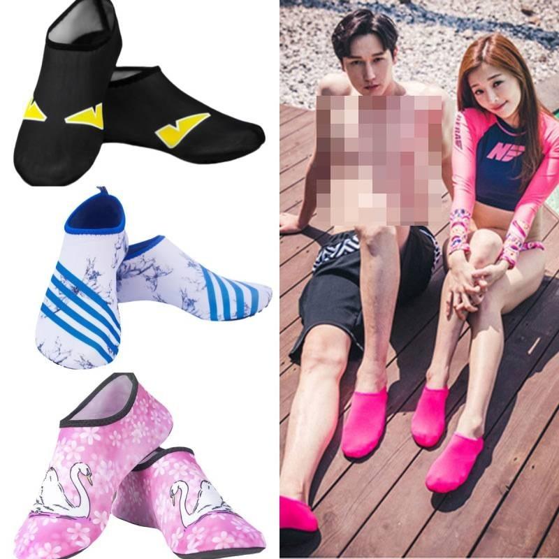 Colorful Non-slip Snorkeling Socks Comfortable Swimming Footwear For Aquatic Adventures