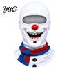 Funny Costume Mask Christmas Face Print Ski Mask, Winter Realistic Balaclava for Men Women, Windproof Full Cover Cycling Riding Snowboarding Unisex