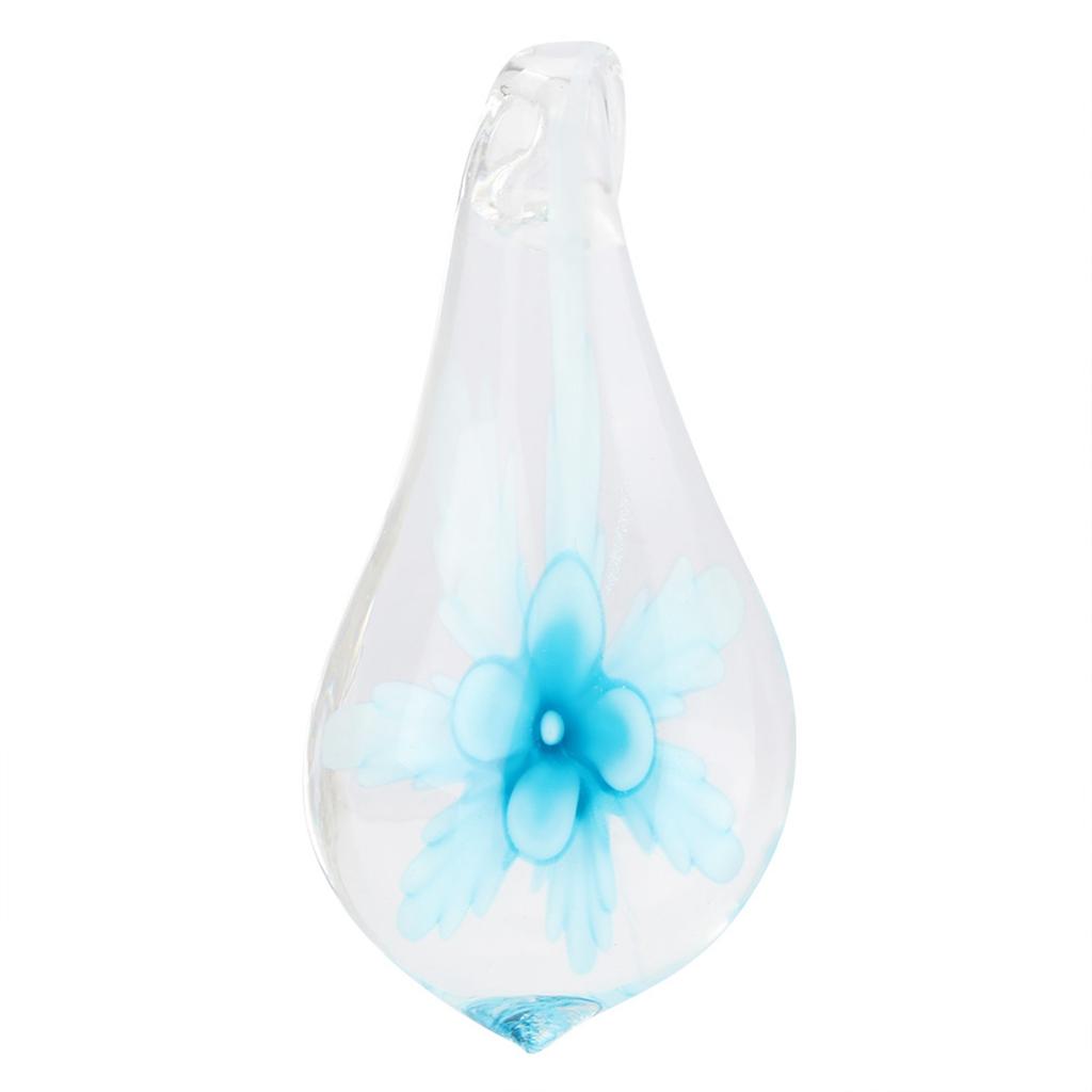 Retro Elegant Flower Glass Dip Pen Signature Ink Fountain Pen with Ink Penholder Pink