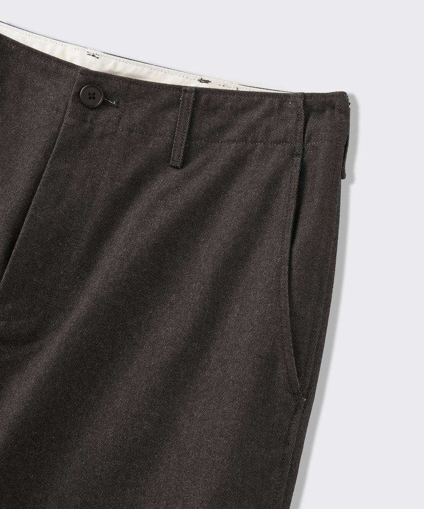 MUSINSA STANDARD Denim-Like Officer Pants [Brown]