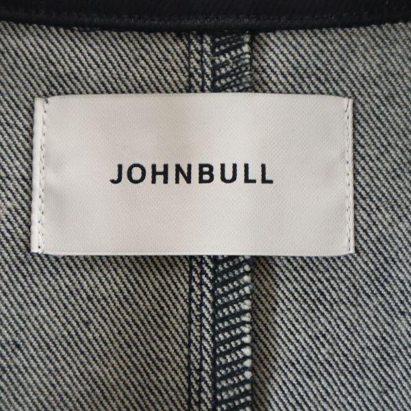 unused Johnbull Check Pattern Denim Jacket S Tailored denim jacket Men's Used