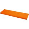 Plain 100% Cotton Fabric - Orange - Width 145 Cm - Sold by the Meter - Per 10 Cm - Superior Quality