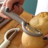Vogue Kitchen Tools Home Living Нержавеющая сталь Креативный многофункциональный скребок для чистки картофеля Овощечистка Портативный Полезный Фруктовый Овощечистка