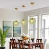 Стеклянные подвесные светильники Светодиодный потолочный светильник Домашний декор Люстра Подвесной цветочный фонарь Подвесные люстры Светильник кухонный остров