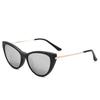 2353 New Retro Set Of Sunglasses Women Cat Eyes Magnetic Clip Sun Glasses Tr Frame Metal Legs Prescription -0.5 -1.0 -2 To -6