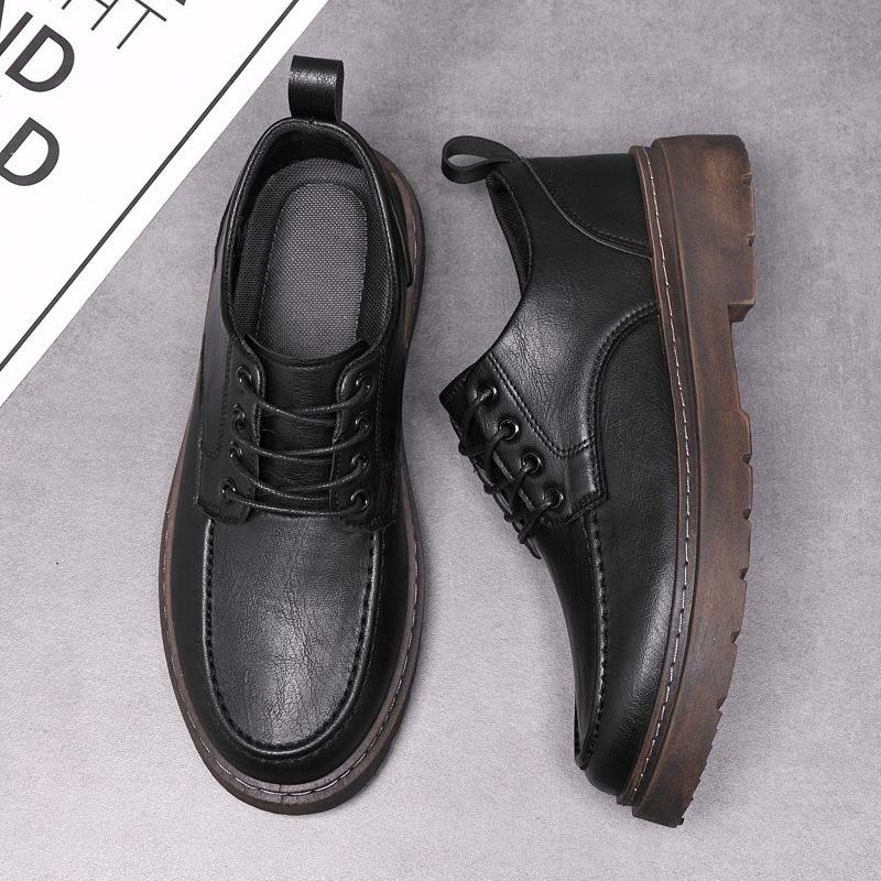 Spring Business Work Shoes Board Shoes Men's Work Leather Shoes Men's Casual New Versatile Men's Shoes