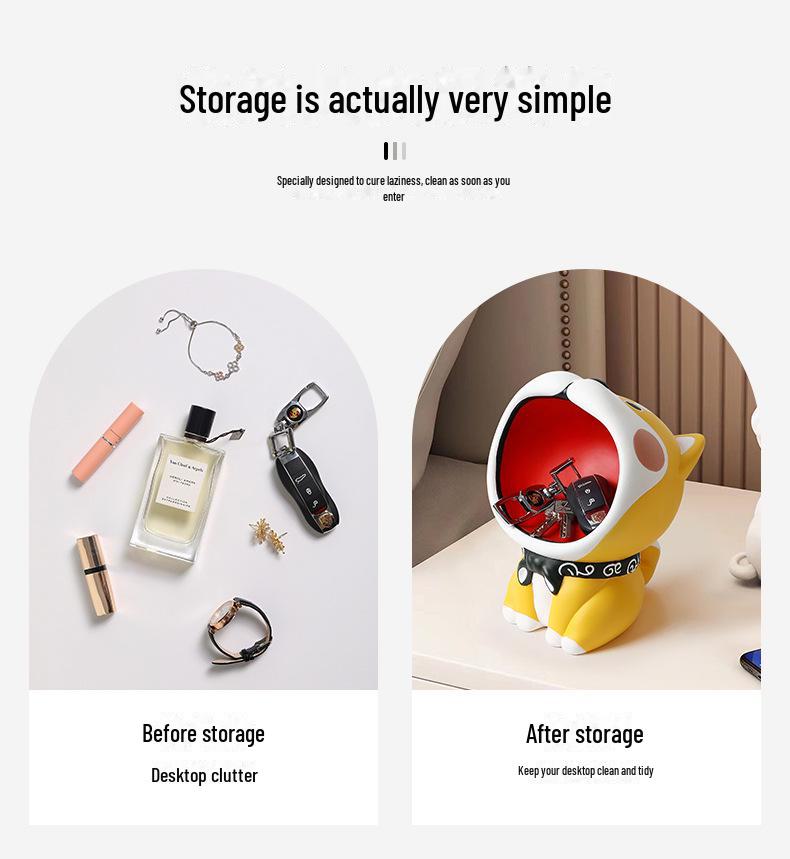 Украшение для рабочего стола «Мультяшный большой рот» — хранилище ключей и домашний декор, подарок на новоселье